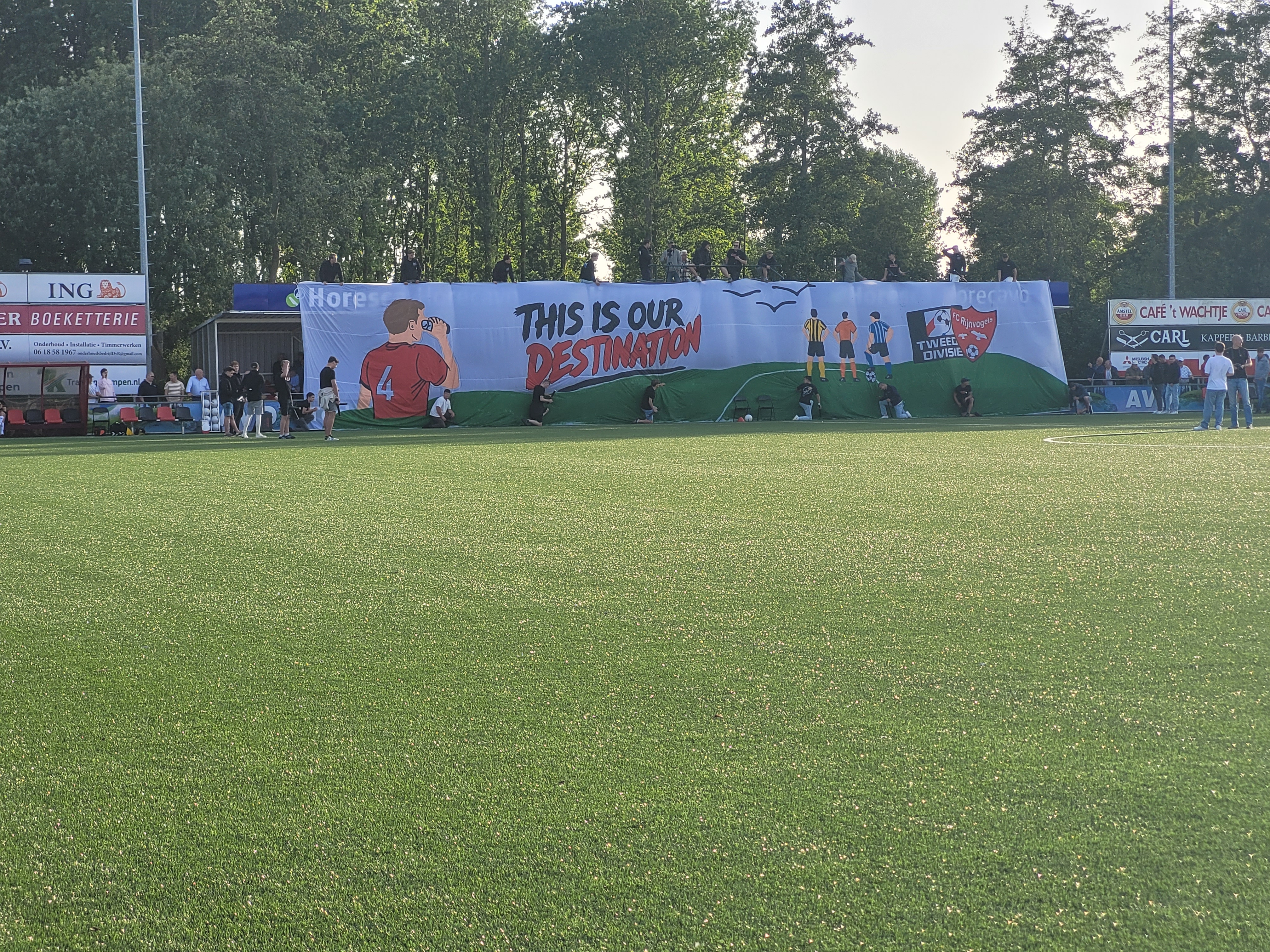 Mijn bezoek aan FC Rijnvogels
