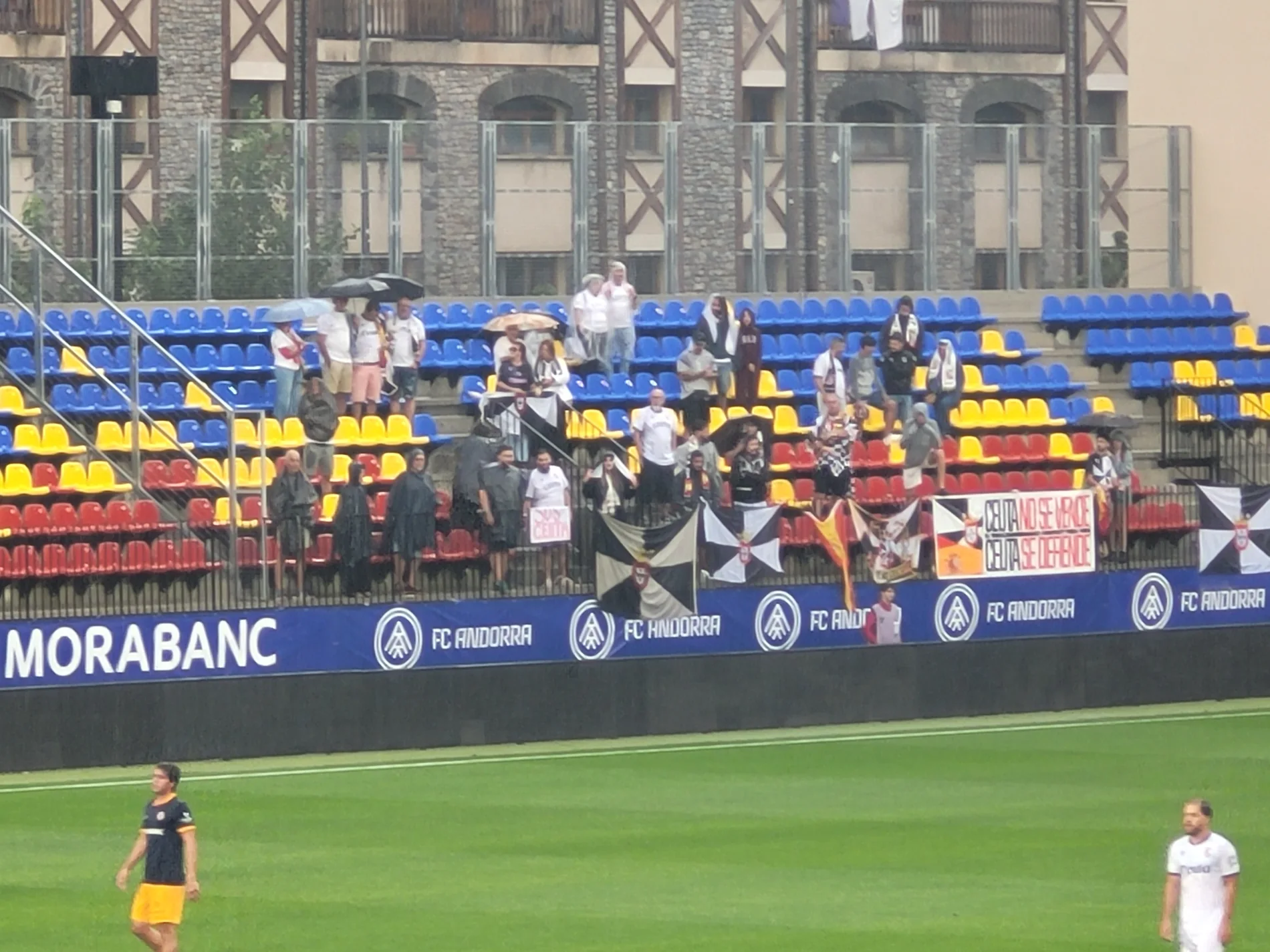 Uitsupporters van Ceuta